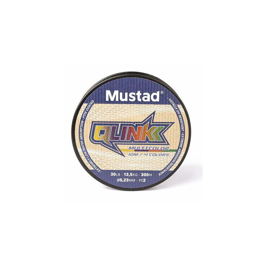 Mustad QLink Braid, Gator Green, 150m, versch. Varianten
