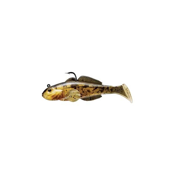 Mustad Live Target Goby Paddle Tail, vormontiert, versch. Varianten