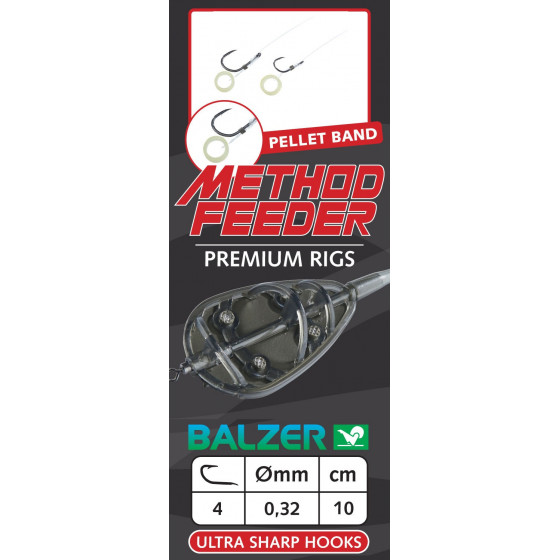 Balzer Premium Method Feeder Rigs, versch. Varianten