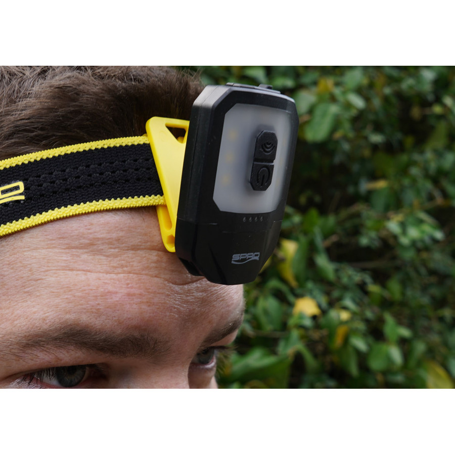 Spro Multilight Sense USB 200Lumen Kopflampe