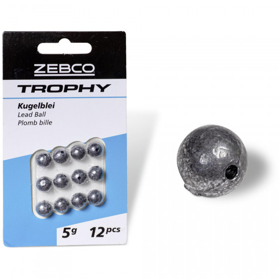 Zebco Trophy Kugelblei - Lead Ball, versch. Varianten