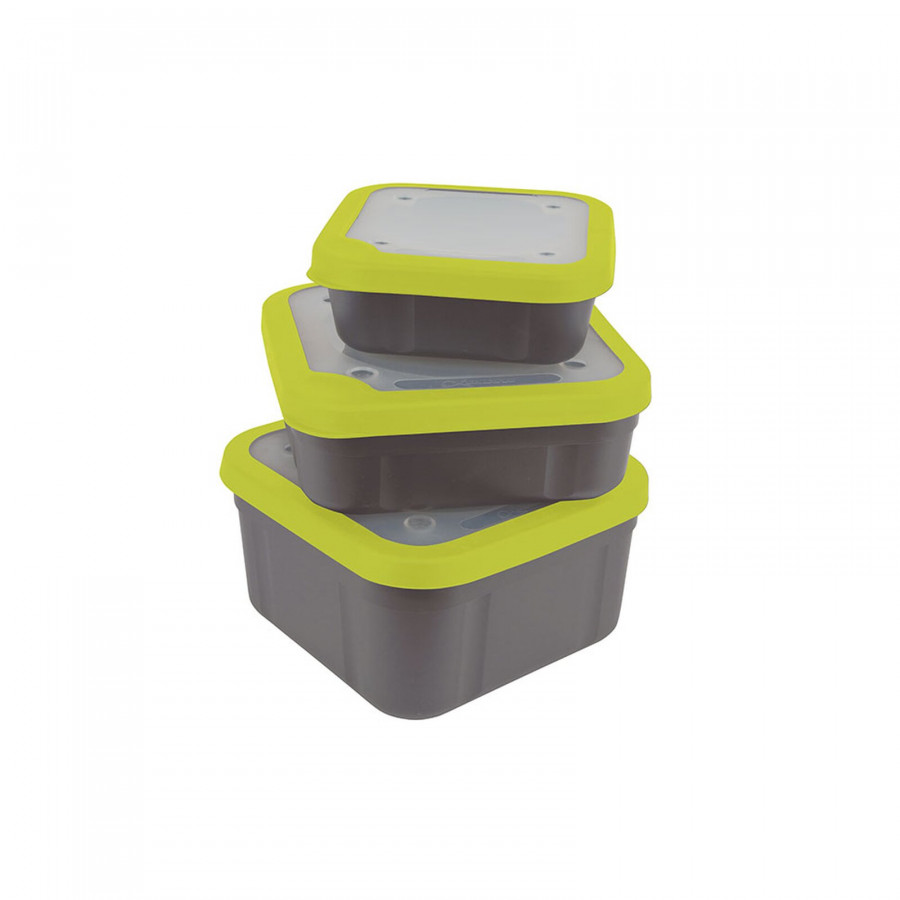 Matrix Grey/Lime Bait Boxes, versch. Größen