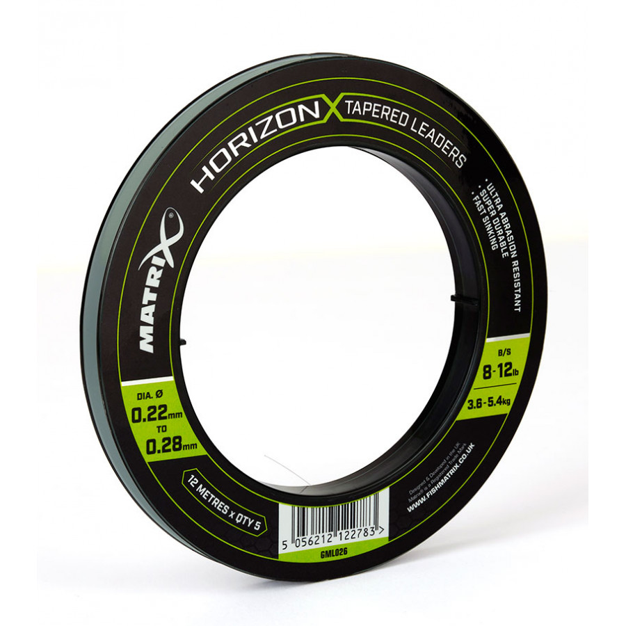 Matrix Horizon X Tapered Shock Leader 8-12lbs