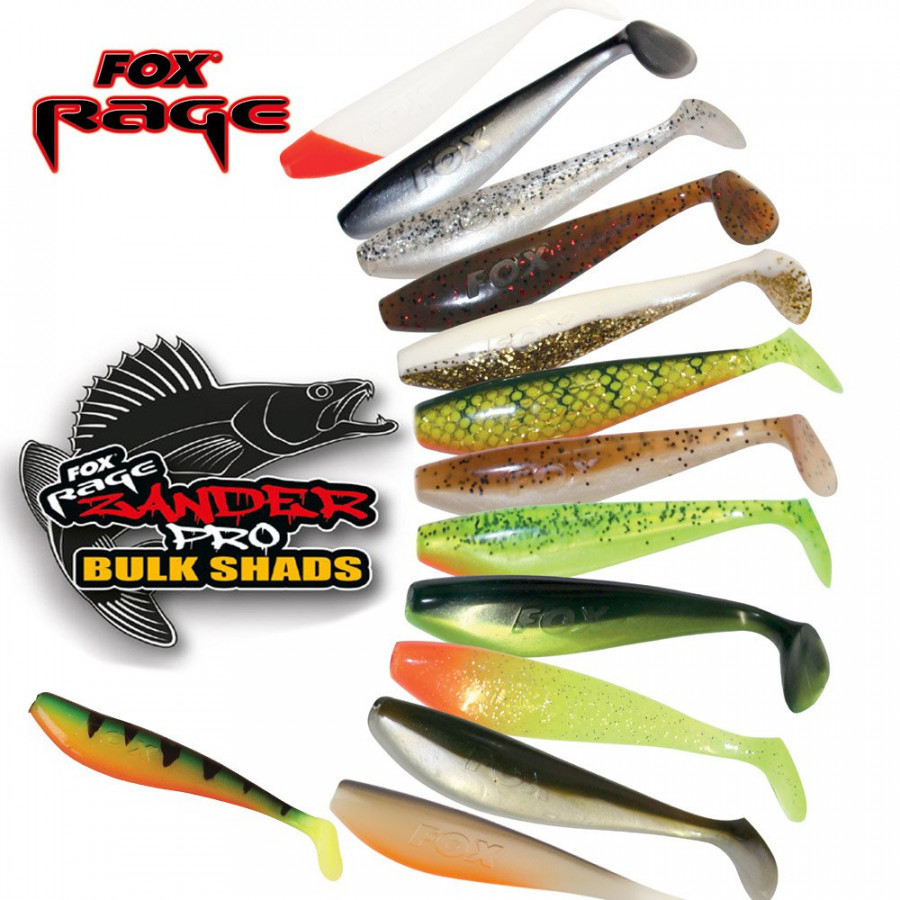 Fox Rage Zander Pro Shad, versch. Varianten