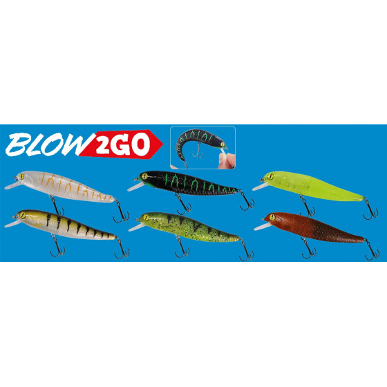 Balzer Blow 2go Hybrid Wobbler, 11cm, 16g, versch. Farben