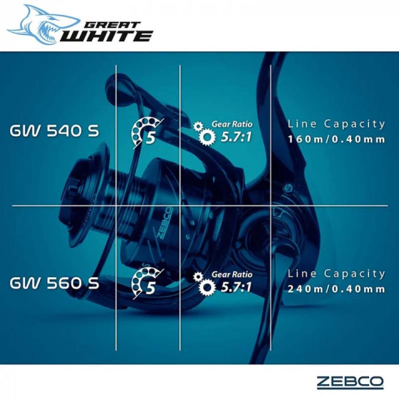Zebco Great White GW 560 S - Saltwater