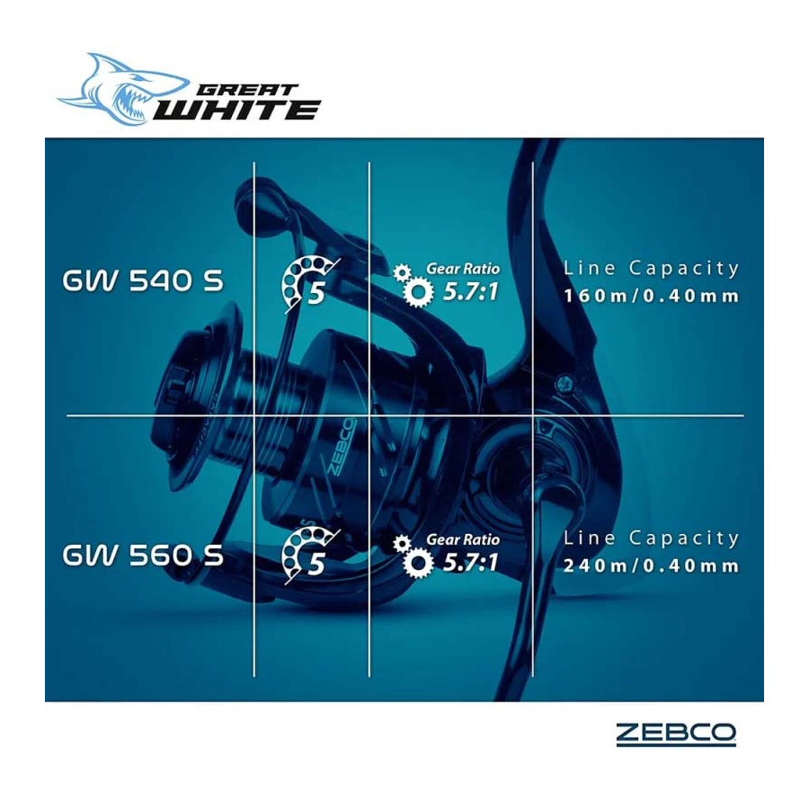 Zebco Great White GW 560 S - Saltwater