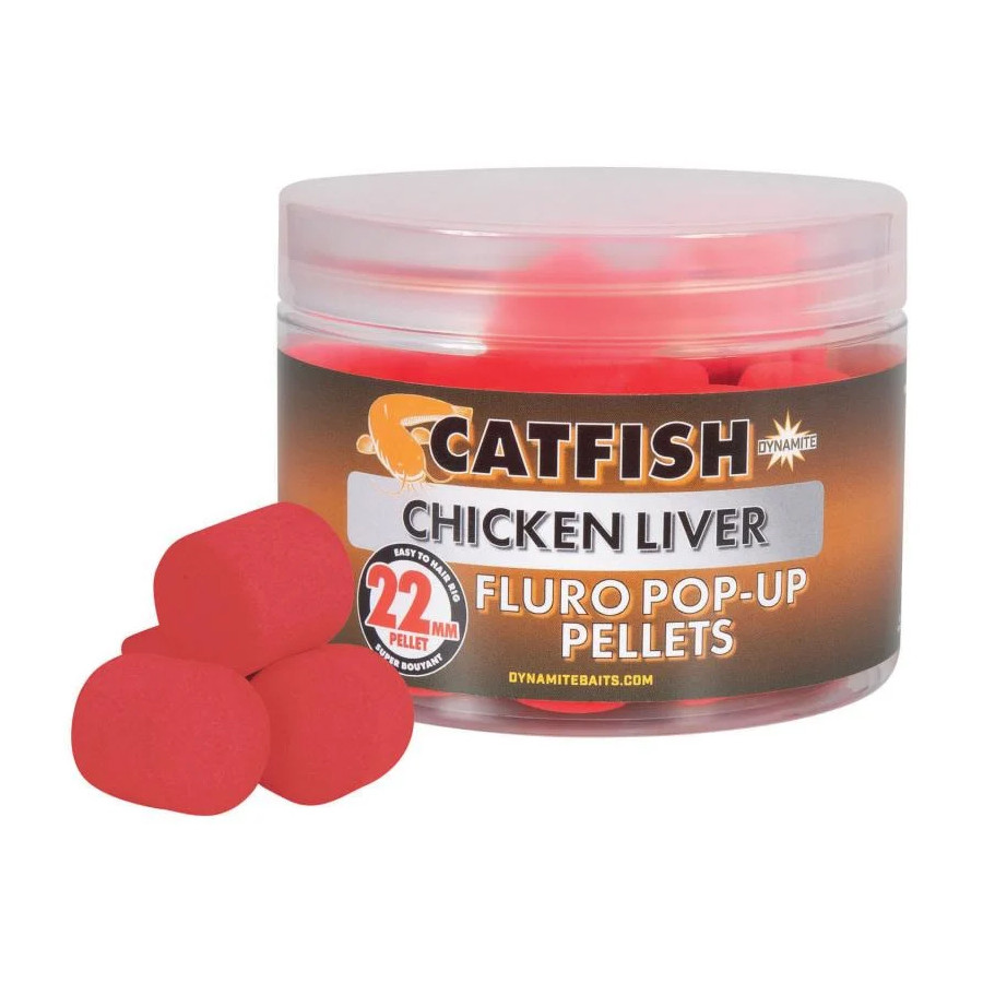 Dynamite Baits Chicken Liver Fluro Pop-Up22mm