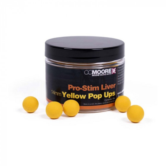 CCMoore Pro Stim Liver Pop ups, 14mm, verschiedene Farben,