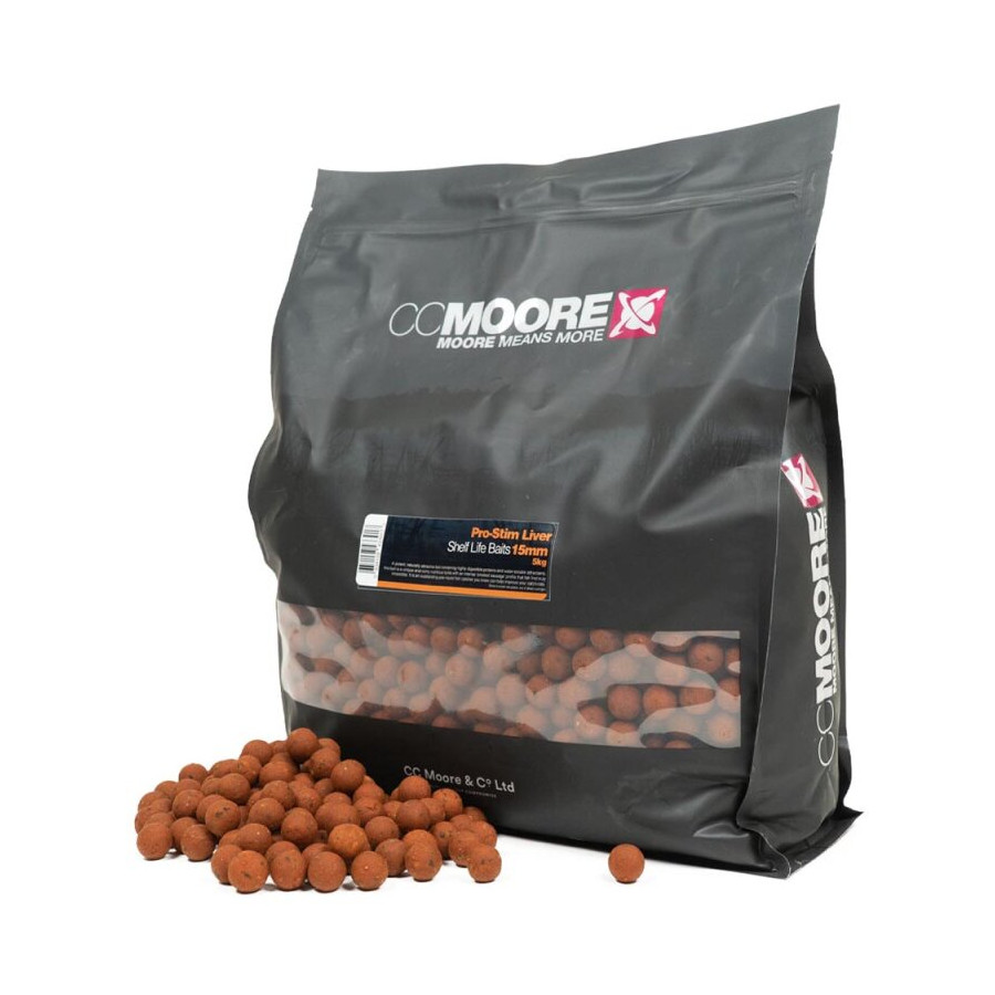 CCMoore Pro Stim Liver Boilies, 1kg, verschiedene Größen