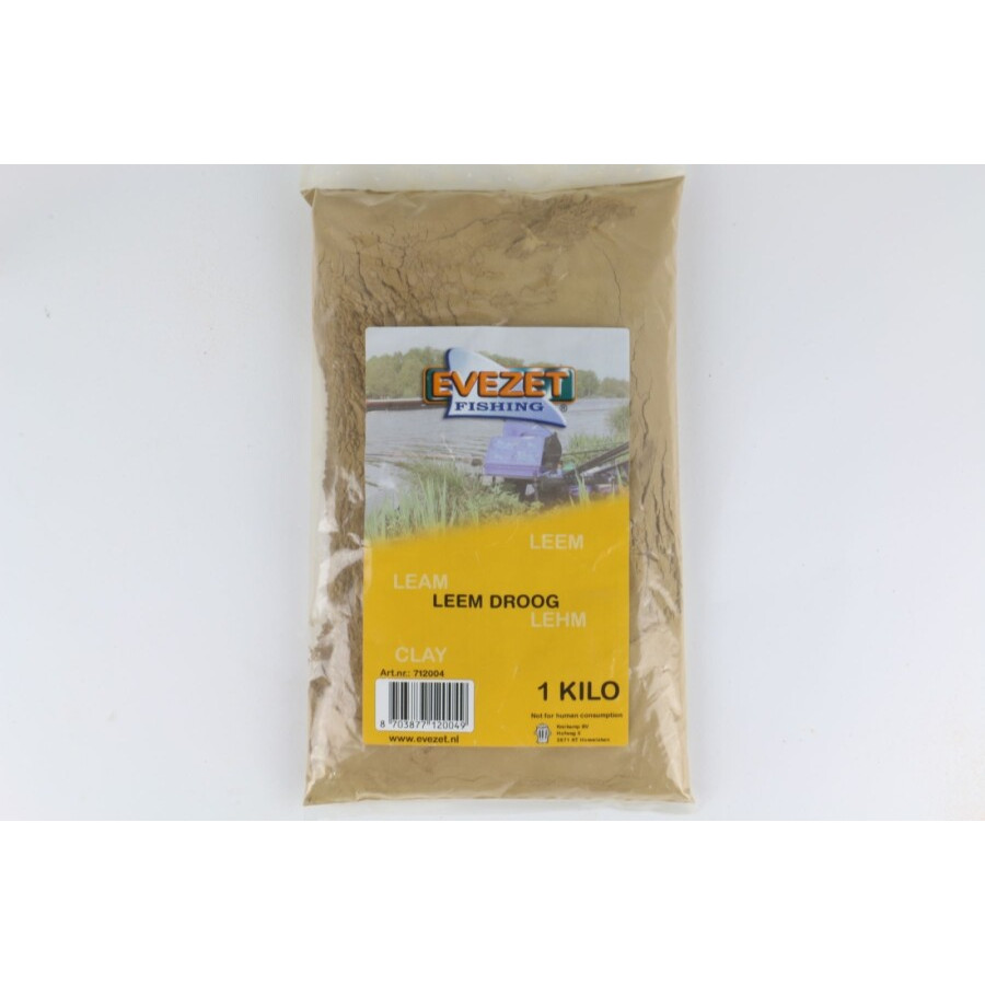 Evezet Leem Droog, 900g- Lehm trocken
