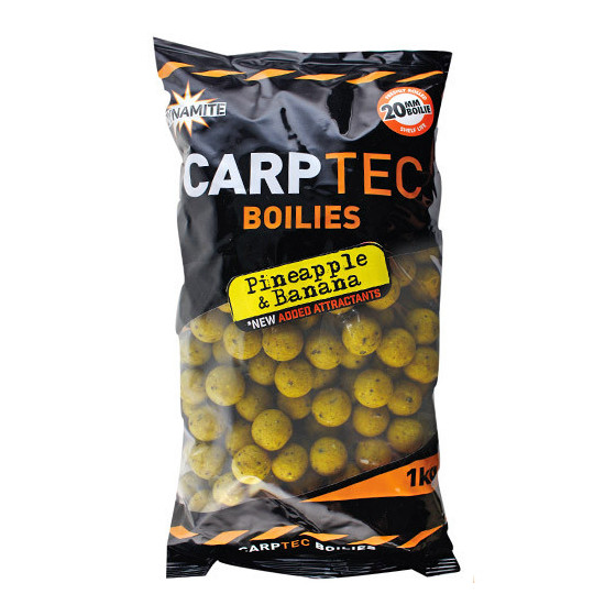 Dynamite Baits Carptec Boilies Pineapple&Banana, 20mm,1,8kg