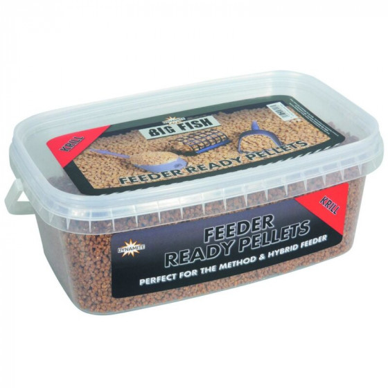 Dynamite Baits Big Fish Feeder Ready Pellets, 2mm 1,2kg, verschiedene Sorten