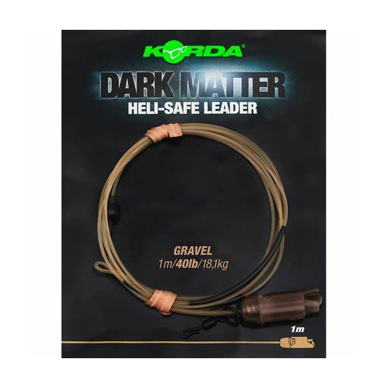 Korda Dark Matter Leader Heli Safe 40lb 1m