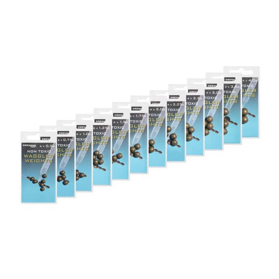 Drennan Non Toxic Waggler Weights, verschiedene Varianten