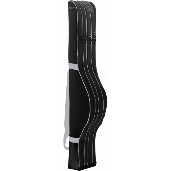 Futteral Hardcase Futteral Ranger Pro, 1,60m, 4 Kammern,  4 Rutenfächer, grau