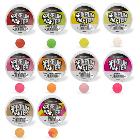 Sonubaits Spike` um Wafter 8mm, verschiedene Varianten, 40g