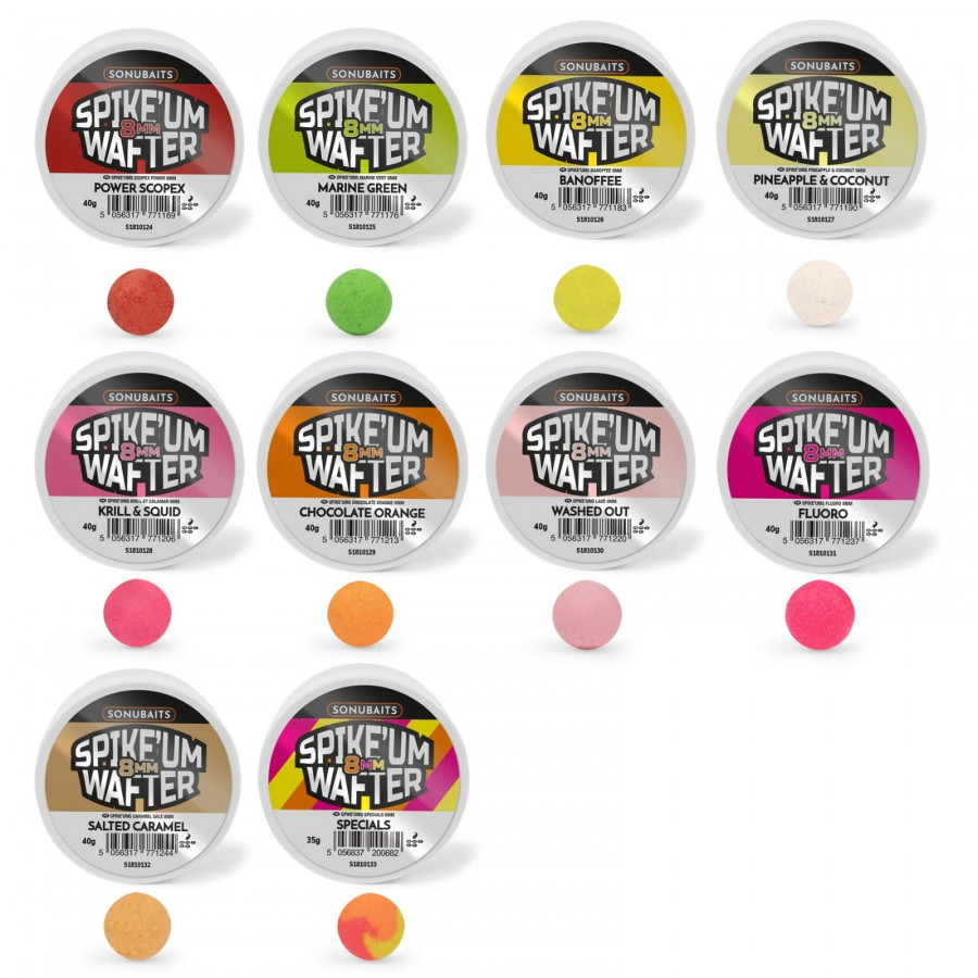 Sonubaits Spike` um Wafter 8mm, verschiedene Varianten, 40g
