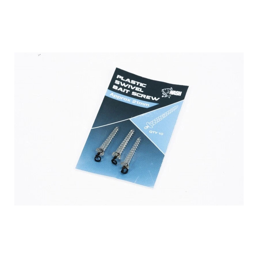 Nash Plastic Swivel Bait Screw 8mm