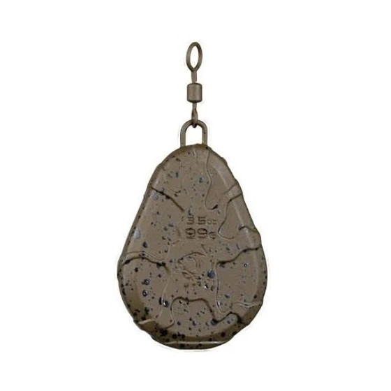 Nash Super Flat Pear Swivel Lead