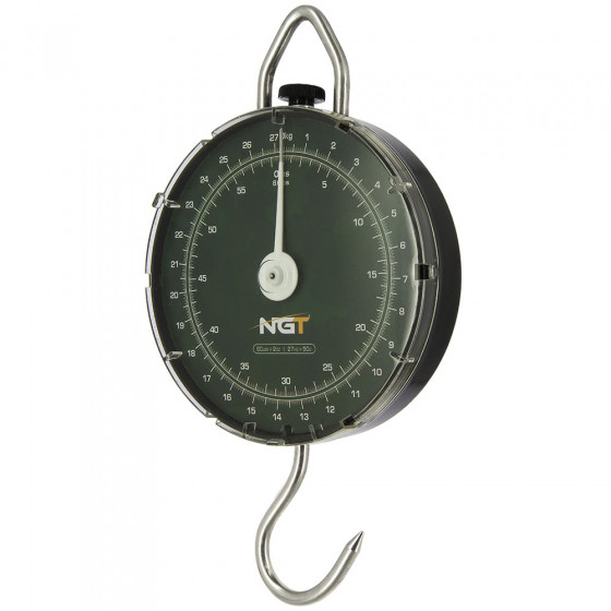 NGT Analoge Specimen Waage - 27kg / 60lb Federwaage