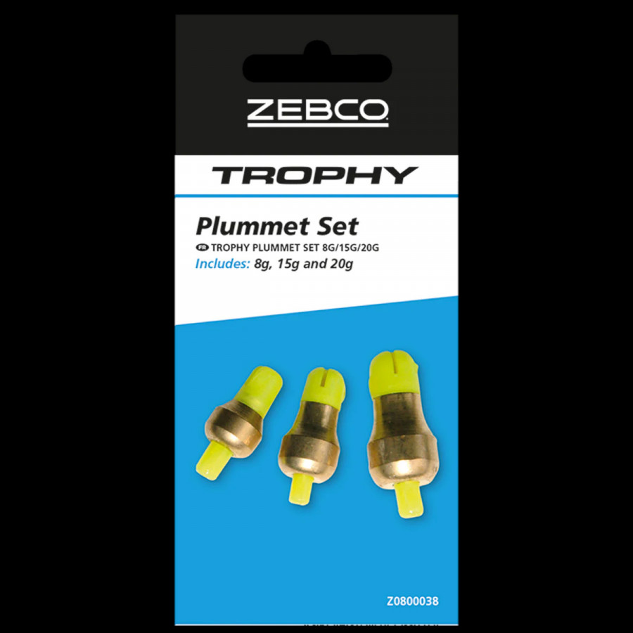 Zebco Plummet Set 8g/15g/20g, Lotblei