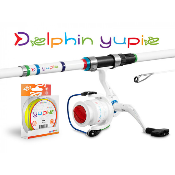 Delphin YUPIE Kinderset, Spinnrutencombo