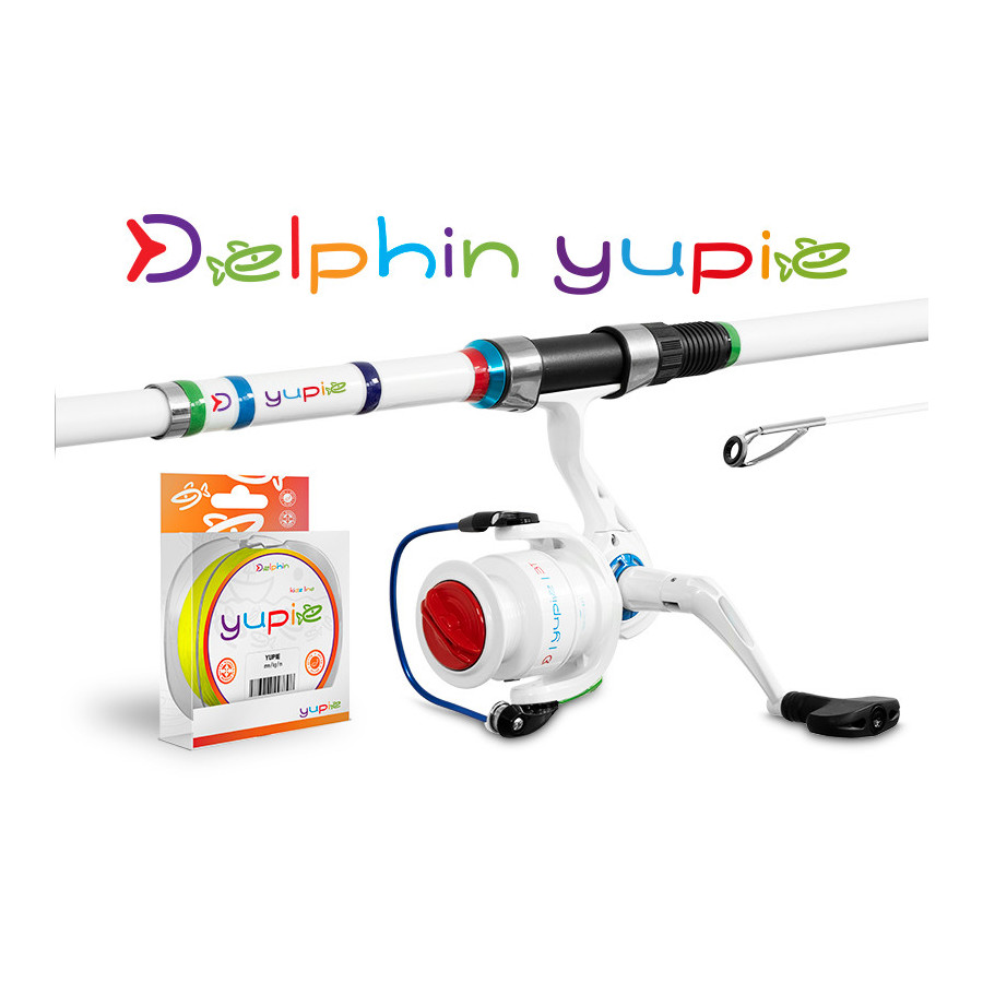Delphin YUPIE Kinderset, Spinnrutencombo
