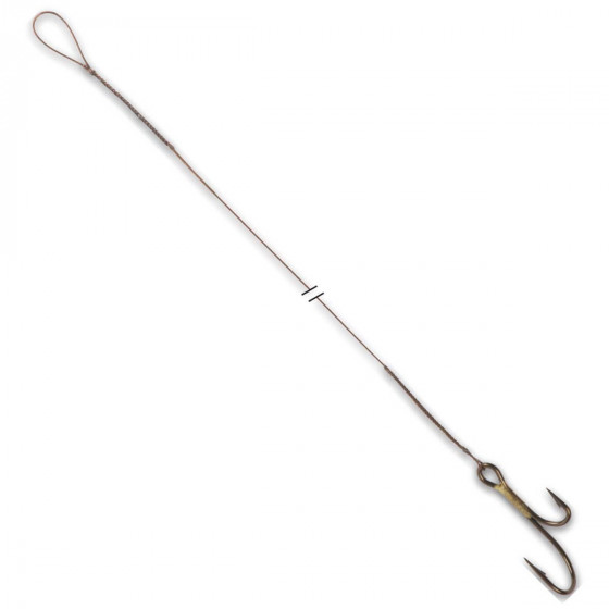 VMC Multiflex Stahlvorfach mit Ryderhaken, 1x7, C722, 40cm, versch. Varianten