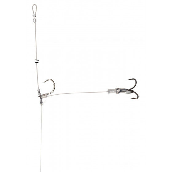 UNI CAT Drop Shot Rig Single 6/0 & Treble 1/0