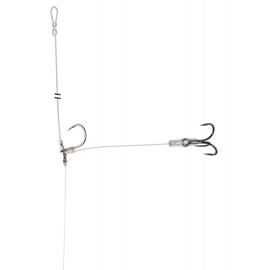 UNI CAT Drop Shot Rig Single 6/0 & Treble 1/0