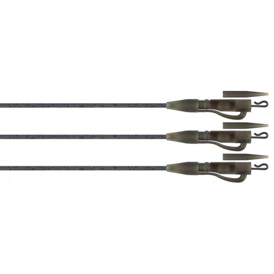 Fox Naturals Tungsten Tubing Leadclip Ready Rig Size 7