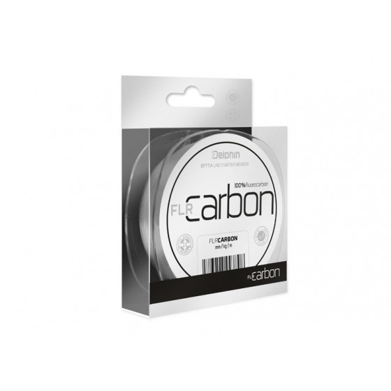 Delphin FLR Carbon, 100% Fluorocarbon, transparent, 20m