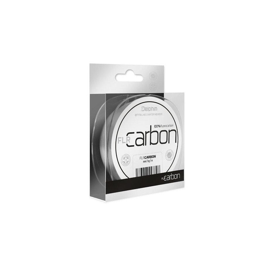 Delphin FLR Carbon, 100% Fluorocarbon, transparent, 20m
