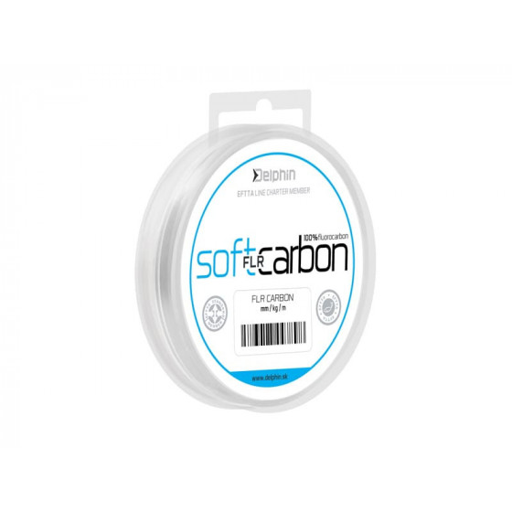 Delphin SOFT FLR Carbon – 100%Fluorocarbon Transp., 20m