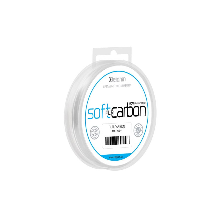 Delphin SOFT FLR Carbon – 100%Fluorocarbon Transp., 20m