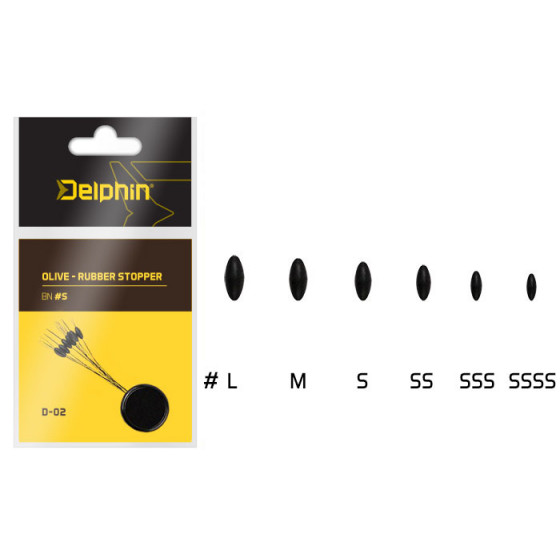Delphin Rubber Stopper, verschiedene Varianten