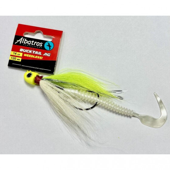 Albatros Bucktail Jig Weedles, verschiedene Varianten