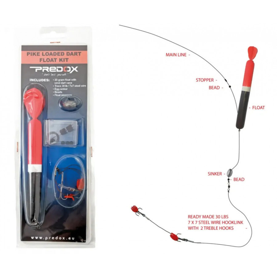 Predox Pike Loaded Dart Float Kit