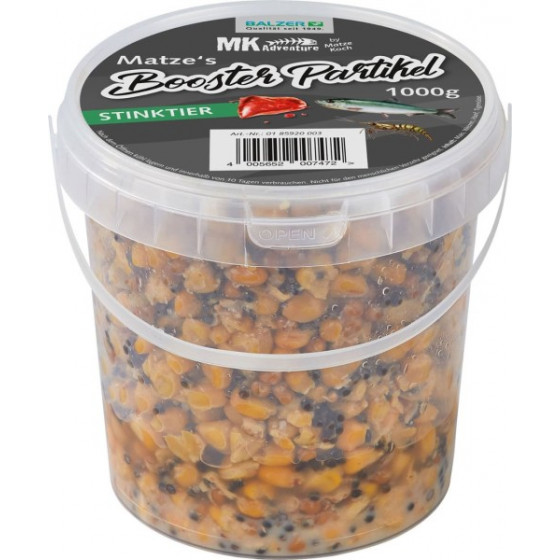 Balzer Matze’s Booster Partikelmix – Angelfertiger Lockmix, 1kg, verschiedene Varianten