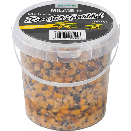 Balzer Matze’s Booster Partikelmix – Angelfertiger Lockmix, 1kg, verschiedene Varianten