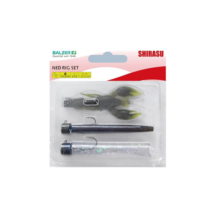 Balzer Shirasu Ned Rig Set oder Micro Set