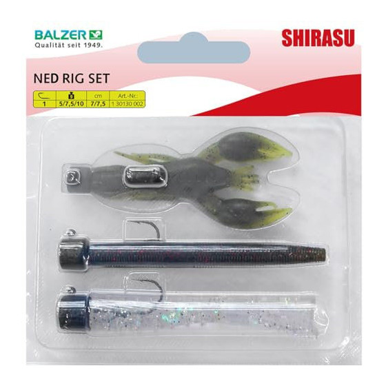 Balzer Shirasu Ned Rig Set oder Micro Set