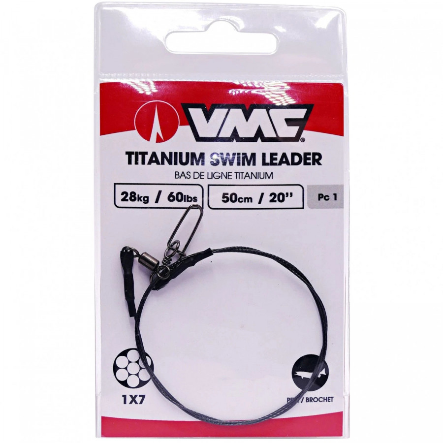 VMC Titanium Swim Leader 50cm, 28kg