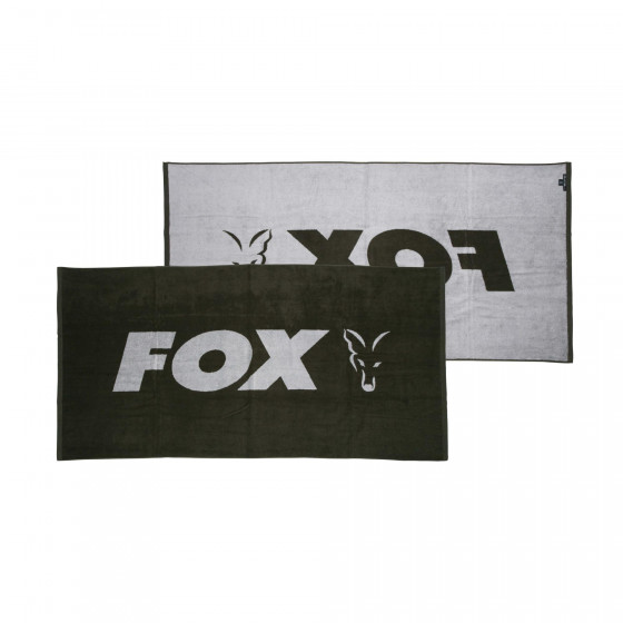 Fox Beach Towel Green/Silver