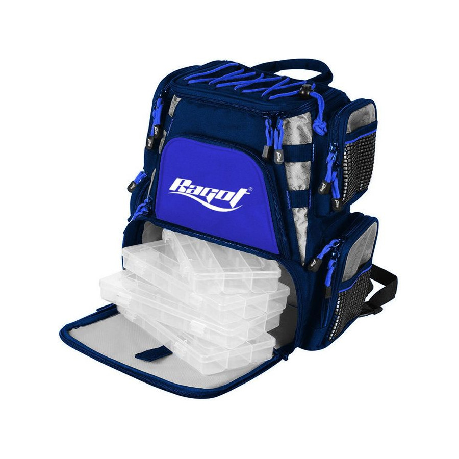 Ragot Backpack – Angelrucksack ohne Boxen (36 × 20 × 39 cm)