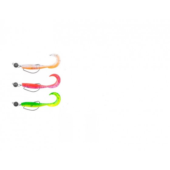 Zebco Demonic Tails  Kunstköder-Set 7,5cm,5gr, versch. Varianten