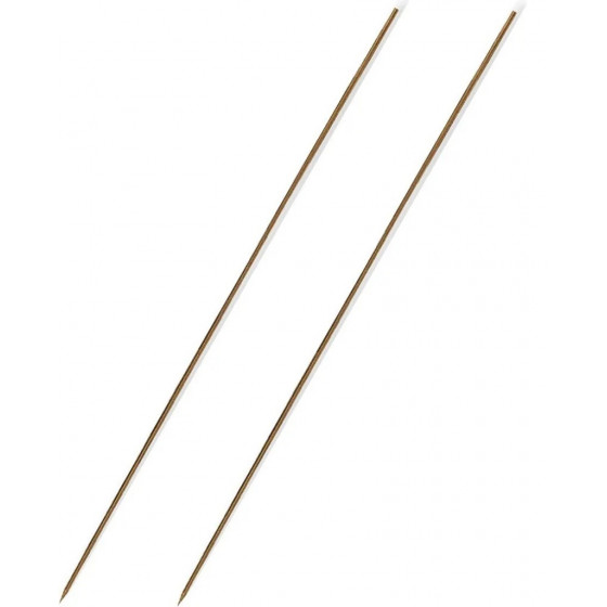 Zebco Brass Worm Needle 20cm - Wurmnadel 2er Pack