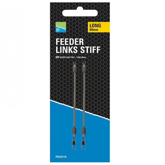 Preston Feeder Links Stiff Long 80 mm
