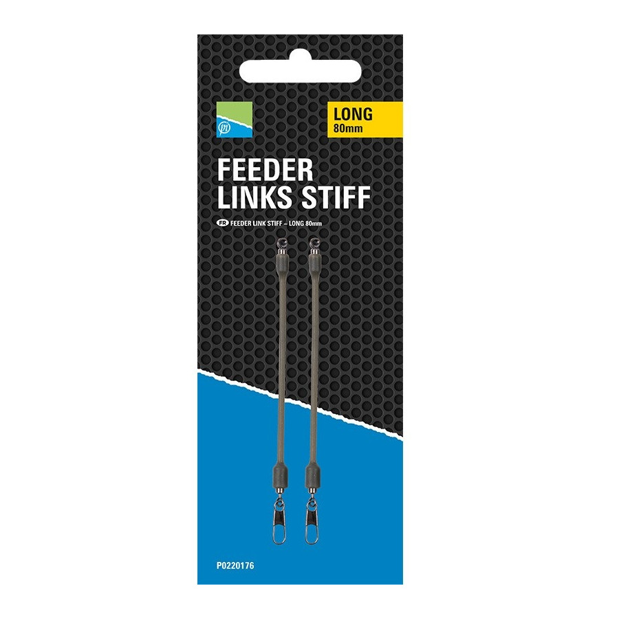 Preston Feeder Links Stiff Long 80 mm
